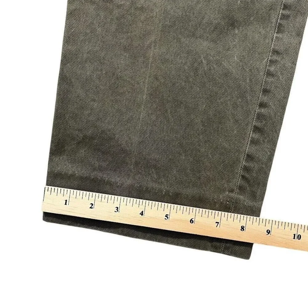 Hiltl ZE500 Ultimate Trouser Men's 38 Olive Khaki‎ Soft Cotton Stretch